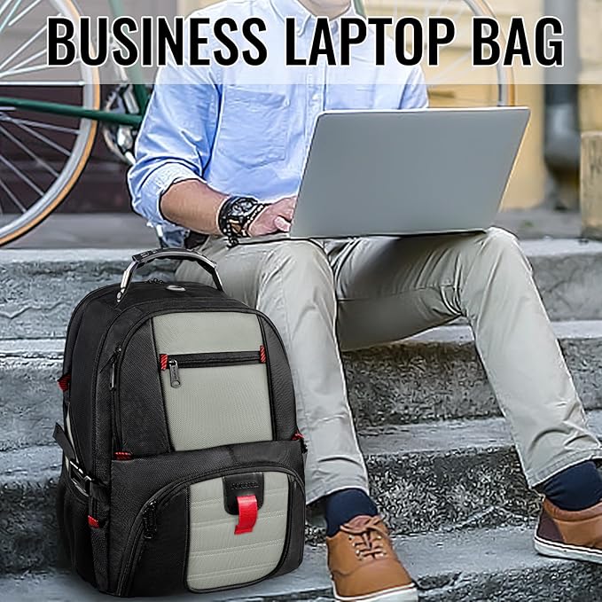 YOREPEK Large Backpack for Men, Extra Large Laptop Backpacks for Men Women - Image 4