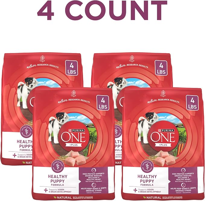 Purina ONE Plus Healthy Puppy Formula High Protein Natural Dry Puppy Food - Image 2