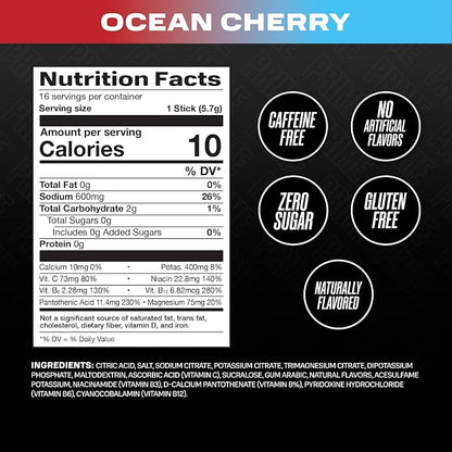 Prime Rapid Rehydration Electrolyte Powder Sticks, Ocean Cherry, Sugar Free - Image 2