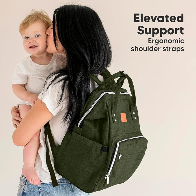 KeaBabies Baby Diaper Bag Backpack - Image 7