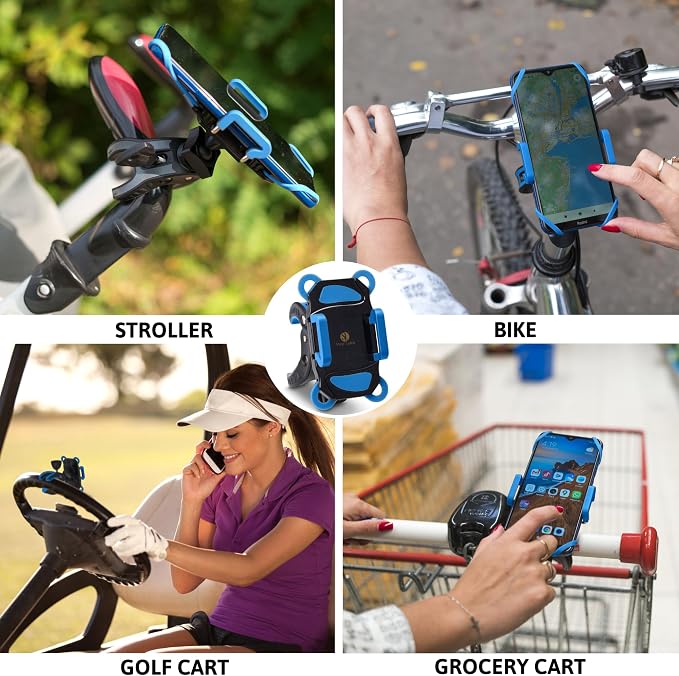 Baby Stroller Phone Holder, Shopping Cart, Golf Cart, Push Cart, Bike Phone - Image 5