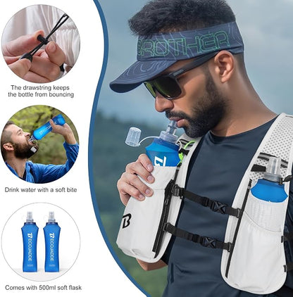 BECOJADDE Running Vest Hydration Backpack - Image 5