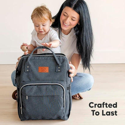 KeaBabies Baby Diaper Bag Backpack - Image 9