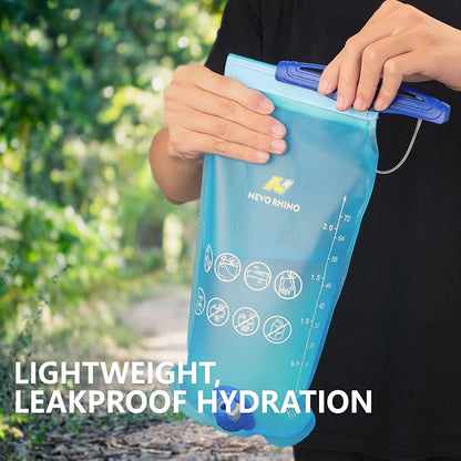 N NEVO RHINO Hydration Bladder1.5L- 2L-3L Leak Proof Water Reservoir, BPA -Free - Image 7