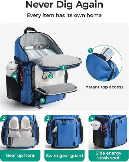 BAGSMART 2 Piece Swim Bag for Swimmers - Image 3