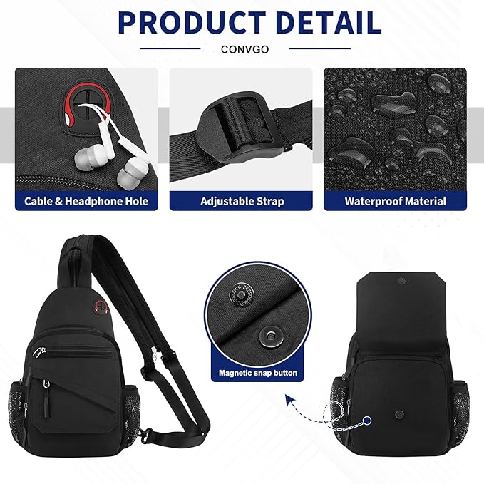 Small Crossbody Bag Casual Sling Bag - Image 6