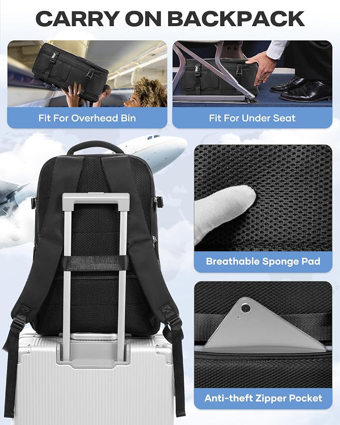 coofay Vacuum Backpack Travel - Image 7
