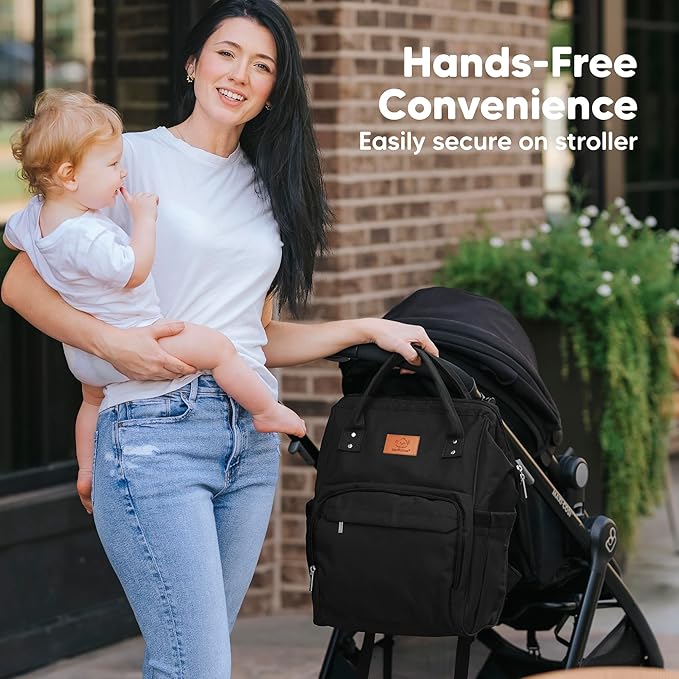 KeaBabies Baby Diaper Bag Backpack - Image 6