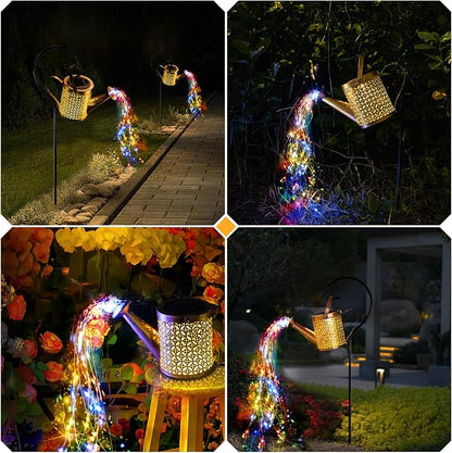 SRNPMIU Solar Watering Can Light, Solar Yard Decorations Outdoor, Garden Decor - Image 5