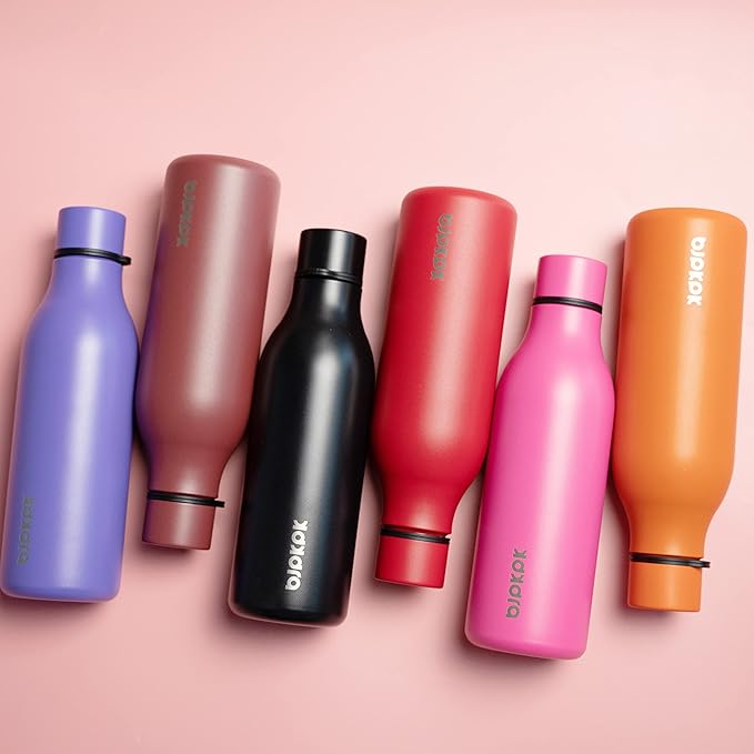BJPKPK Insulated Water Bottles, 18 oz Stainless Steel Metal Water Bottle - Image 6