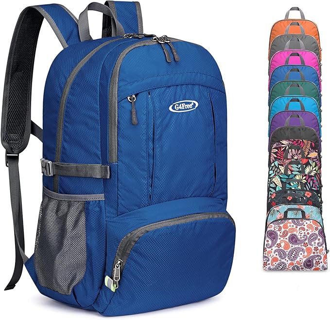 G4Free 40L Lightweight Packable Hiking Backpack, Waterproof Travel Daypack by G4Free