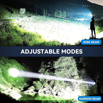 Rechargeable Flashlights High Lumens 3 Packs, 000 Lumens Super Bright LED Flash - Image 6