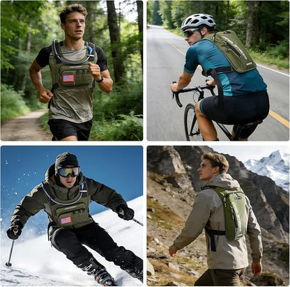 Maelstrom Running Vest, Detachable Hydration Backpack - Image 8