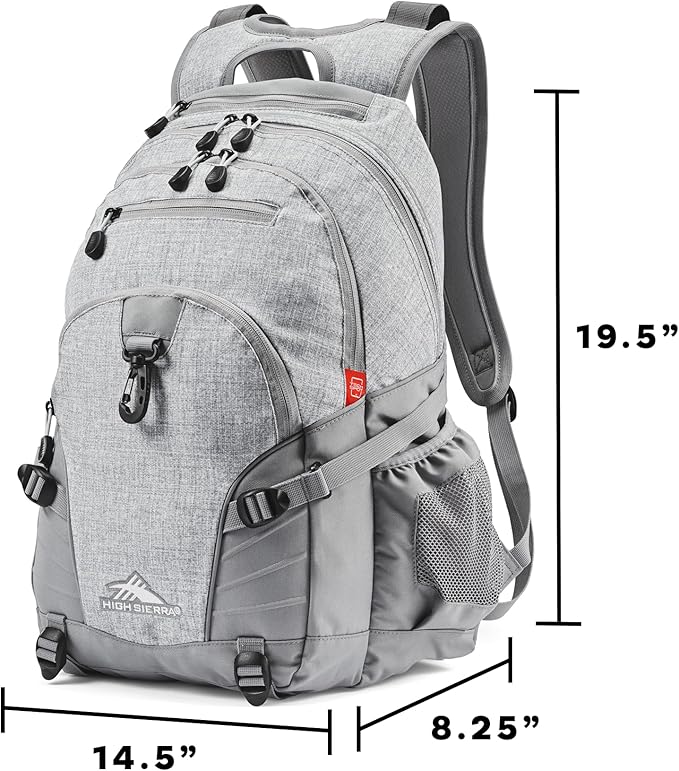 High Sierra Loop Backpack, or Work Bookbag - Image 5