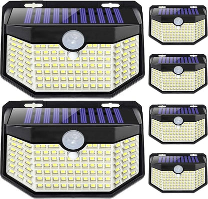 HMCITY 120 LED Outdoor Solar Lights by LightingUpYourLife