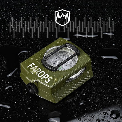 Military Lensatic Sighting Compass Survival - Image 4