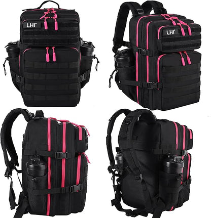 LHI Military Tactical Backpack for Men and Women 45L Army 3 Days Assault Pack - Image 2