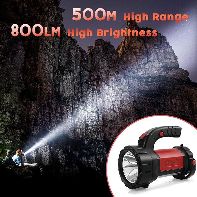 AlpsWolf Camping Lantern Rechargeable, 2 Pack Same LED Flashlight Spotlight - Image 4