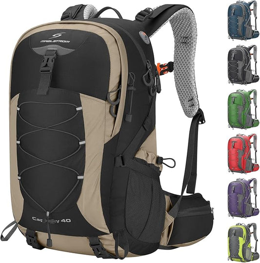 Maelstrom Hiking Backpack, Camping Backpack, 40L Waterproof Hiking Daypack by Maelstrom
