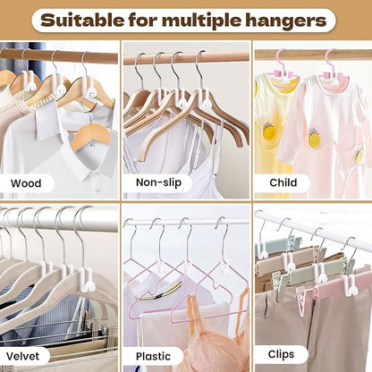 Mlici Cascading Hanger Connector, Space Saving Hangers Hooks Closet Organizer - Image 7
