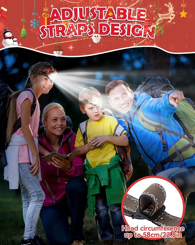 LED Dinosaur Headlamp for Kids, Children's Toy Flashlight T-Rex Dinosaur Toys - Image 5