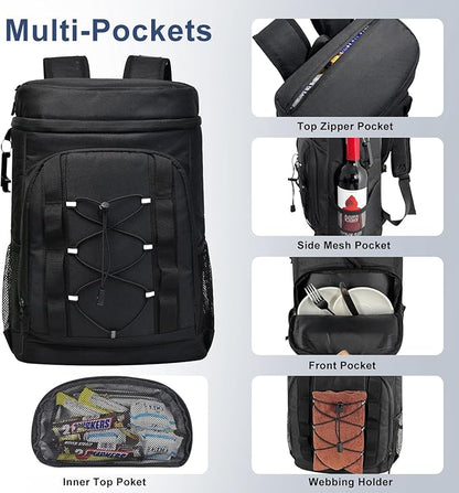 33 Cans Insulated Backpack Cooler - Image 2