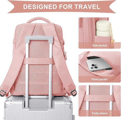 WONHOX Large Travel Backpack Carry on Flight Approved Laptop Work Business - Image 6