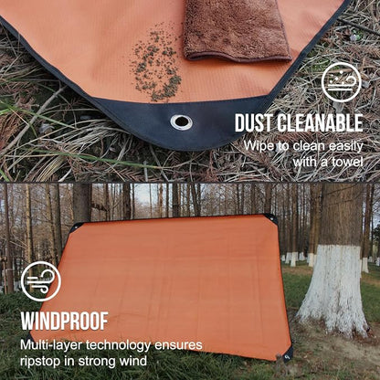 LYN Heavy Duty Emergency Blanket Survival Gear Waterproof Insulated Blanket - Image 5