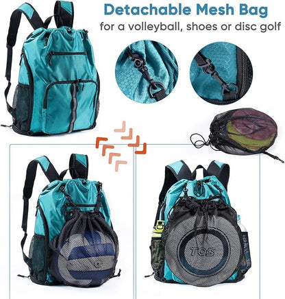 Large Beach Backpack Waterproof Sandproof - Image 5