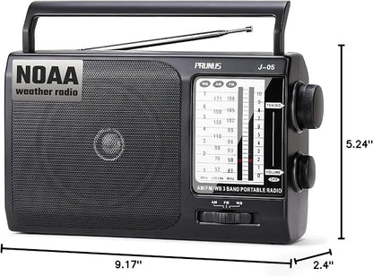 NOAA Weather AM FM Portable Radio - Image 8