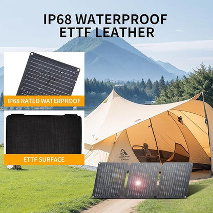 30W Portable Solar Panel, Foldable Solar Panels Charger - Image 7