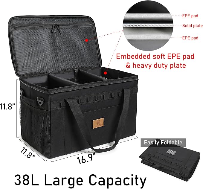 Tactical Camping Storage Bag Utility Tote Bag Camping Kitchen Organizer - Image 3