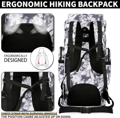 Hiking Backpack for Men 70L/100L Camping Backpack Military Rucksack Molle 3 - Image 5