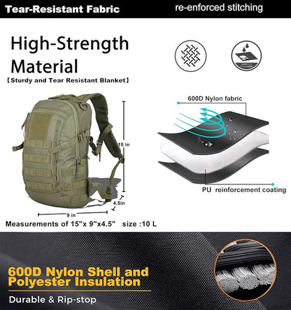 Miramrax 12L Small Backpack Day Pack - Image 2