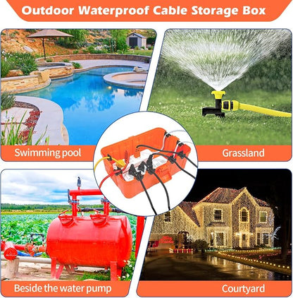 Hrensaw Large Outdoor Electrical Box, IP54 Waterproof Outdoor Outlet Covers - Image 7