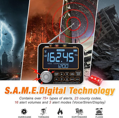 NOAA Weather Alert Radio for Home - Image 2