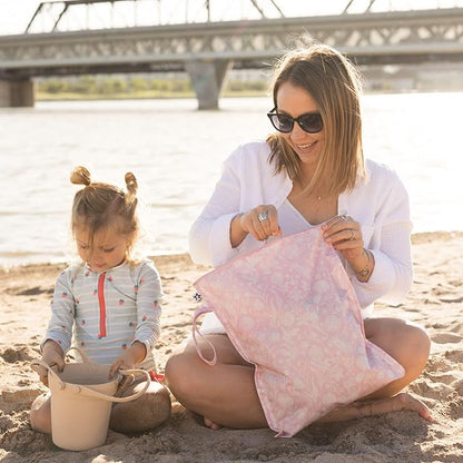 Tiny Twinkle Mess Proof Wet Bags | 2-Pack Reusable Waterproof Wet Bags - Image 3