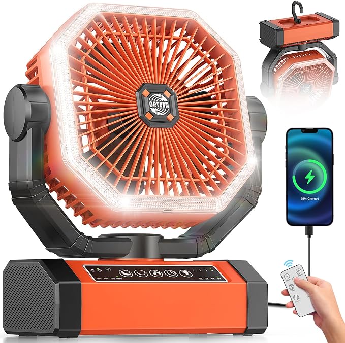 Battery Powered Fan by Orteen