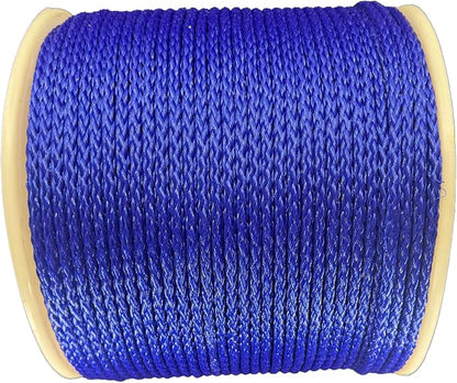 #8 X 1000' Blue Hollow Braid POLYPRO Rope - Image 2