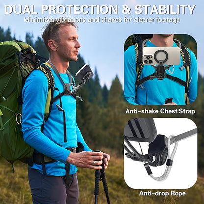 Beviliu Magnetic Neck Phone Holder - Image 4