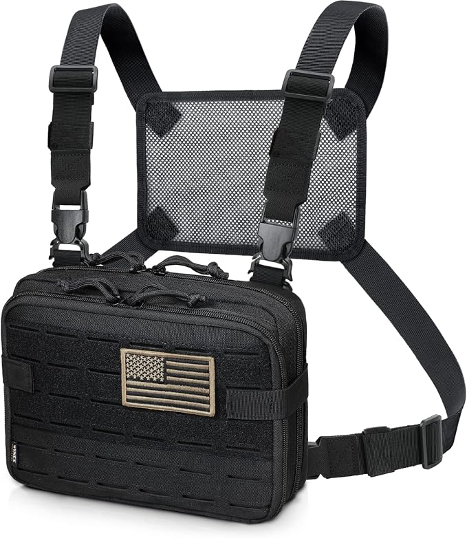 WYNEX Tactical Molle Admin Pouch of Double Layer Design, Admin Pouches Molle by WynexTactical