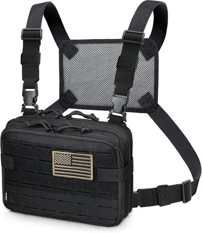 WYNEX Tactical Molle Admin Pouch of Double Layer Design, Admin Pouches Molle by WynexTactical