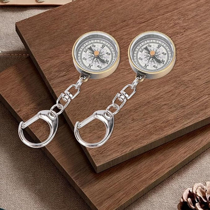 Mini Compass Keyring, Handheld Compass - Image 9