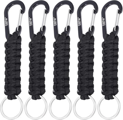 EOTW Paracord Keychain for Men Women Paracord Carabiner Backpack Keychain by EOTW
