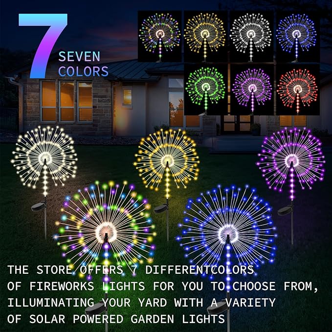 2 Pack Garden Decoration Solar Outdoor Light - Image 7