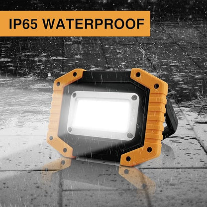 Tekstap LED Work Light Rechargeable, 30W 2000LM Portable Waterproof - Image 6