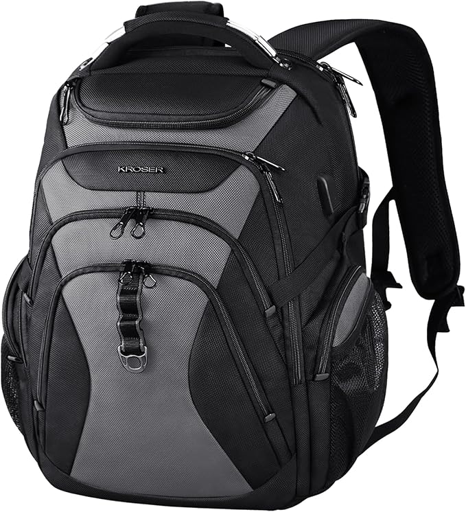KROSER Travel Laptop Backpack 18.4 Inch XXXL Gaming Backpack by KROSER