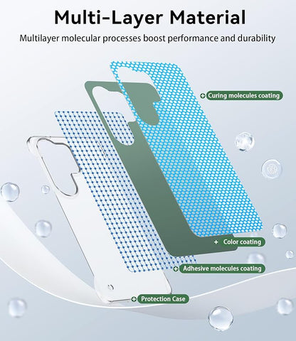 GRECAZO Slim Borderless for Samsung Galaxy S26 Plus Phone Case 6.7" Ultra-Thin - Image 5