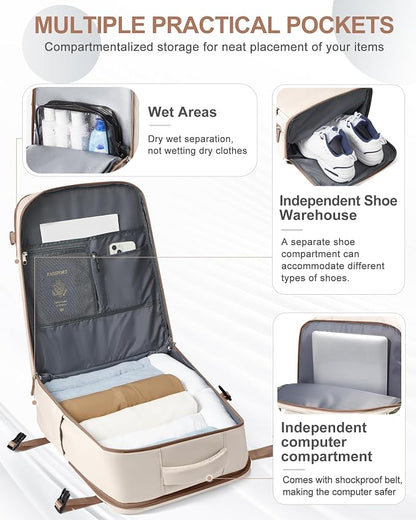 coowoz Travel Backpack Carry On - Image 4
