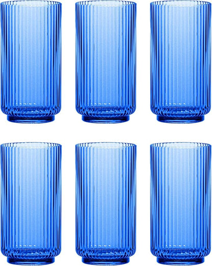 Abode Homewares Mesa 22 oz Durable Acrylic Jumbo Drinking Glasses, by AbodeHomewares-TheDesignDestinationforTabletopDrinkwareKitchenandPet